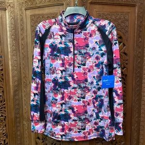 Christopher and banks activewear zipper top